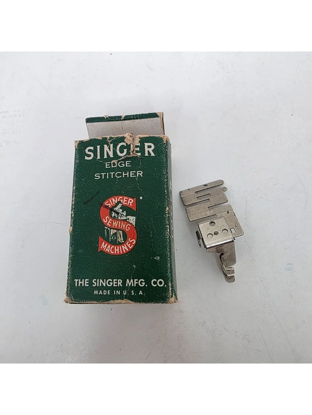 Vintage Singer Simanco 36865 Edge Stitcher Sewing Machine Attachment